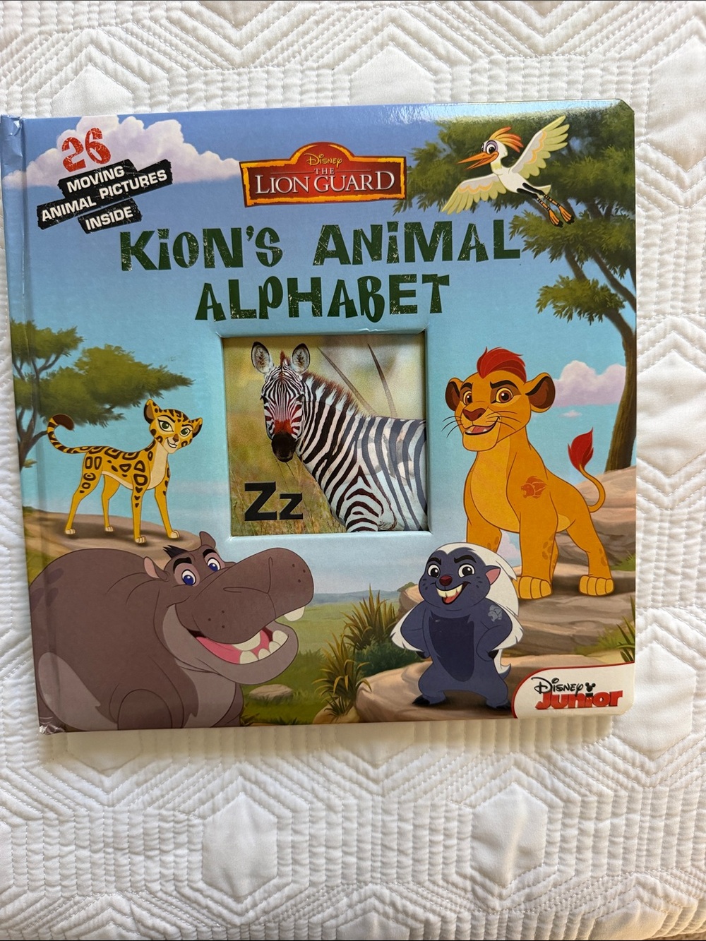 Disney Lion Guard Kion's Animal Alphabet - Blue, Green, Yellow, Brown
